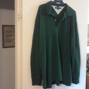 Tommy Hilfiger dark green polo
